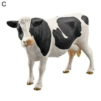 CUTEAM model, životinjski model Čvrstog pažljivog izrade plastične simmentalne krave životinje za dekoraciju radne