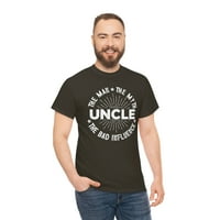 Majica sa smiješnim uzorkom, Pokloni za brata, majica s najboljim ujakom ikad, poklon za Dan očeva, muška majica