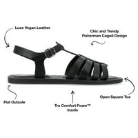 Kolekcija putovanja ženske benicia tru comfort pjena s ravnim sandalama