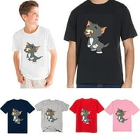 Dječja odjeća za odrasle, majice s kratkim rukavima od klasičnog grafičkog pamuka