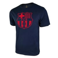 Icon Sports Men FC Barcelona Službena nogometna majica i kombinacija Beanie - Medium