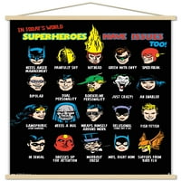 Stripovi-Justice League - izdanja zidnih plakata u drvenom magnetskom okviru, 22.375 34