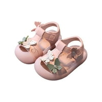sandale za glavu, sandale za djevojčice, dječje mekane navlake za cipele, Cipele za djevojčice, ružičaste sandale
