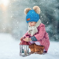 Rasprodaja šešira i rukavica od 1 godine za djevojčice i dječake dječja zimska kapa topla pletena debela skijaška