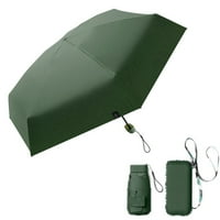 Suncobrani za sunčanje i kišu na otvorenom kišobran sa 6 kostiju s torbom za pohranu za poslovna putovanja