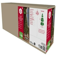 Svečano Arlingtonovo drvce od 6,5 stopa s prozirnim mini žaruljama sa žarnom niti za božićnu sezonu