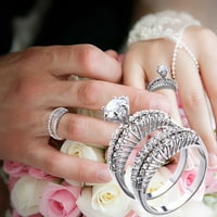 modni par dijamantni prsten prijedlog za brak nezamjenjiv prsten od cirkona