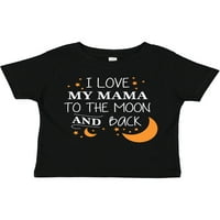 Poklon Majica Volim mamu do Mjeseca i natrag za mlađeg dječaka ili djevojčicu