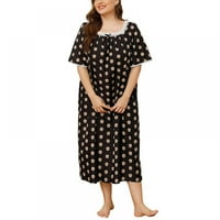Womens Loungewear Prevelike odjeće za spavanje labava haljina za spavanje noćna košulja plus size noćna odjeća