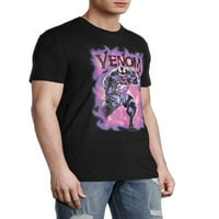 Marvel Oozy Venom i Purple Smoke Men and Big Men's Grafičke majice snop
