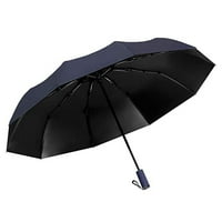 Olujni kišobran, najlonski džepni kišobran s automatskom funkcijom otvorenih zatvarača