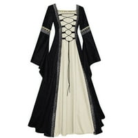 Modne haljine za djevojčice, renesansne haljine za žene, haljine Za Noć vještica, srednjovjekovna Irska haljina,