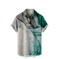 Muška majica za golf, Majica kratkih rukava, majica za tenis, Majica na kopčanje, tiskana bluza s džepom
