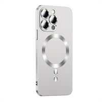 JIAHE poklopac za iPhone Pro, kompatibilan s magsafe futrolom, laganim udaljenim tekućim silikonskim gumenim leća