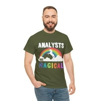 Analitičari su čarobna unise grafička majica