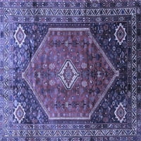 Tradicionalne prostirke za unutarnje prostore u pravokutnom obliku u perzijskoj plavoj boji, 2' 3' iz tvrtke A.
