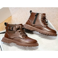 Harsuny Unise Kids Outdoor Ne-Slip Boots čizme čipka modne čizme casual vodootporna kopča remen Zimske cipele