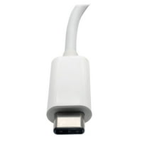 Tripp Lite USB 3. Gen USB-C-adapter za VGA priključkom za punjenje PD USB-C, kompatibilan s Thunderbolt, 1080p