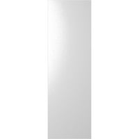 Ekena Millwork 12 W 26 H TRUE FIT PVC Single Panel Chevron Modern Style Fiksni nosač, bijele