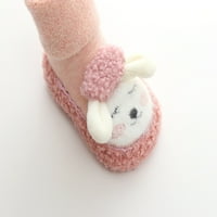 Zimske tople čarape za dječake i djevojčice od 0 do 2 godine cipele za bebe izolirane tople udobne čarape s mekim