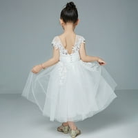 Dječja haljina za djevojčicu Dječja djeve djeveruša čipka junior cvjetna vjenčanja tulle djevojke suknje malu