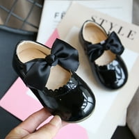 Cipele za djevojčice kožne cipele za princezu s leptir čvorom za djevojčice sandale