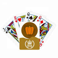 Sretan Dan zahvalnosti Sipol uzorak Royal Flush Poker igranje karte igre