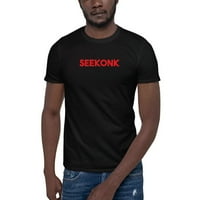 3xl Red Seeconk pamučna majica s kratkim rukavima prema nedefiniranim darovima