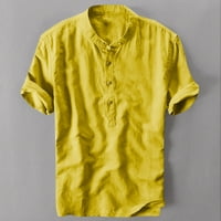 Muške majice s kratkim rukavima, jednobojne ljetne majice s kratkim rukavima, ljetne muške hladne i tanke prozračne