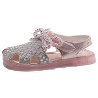 Princeza cipele gomelly djevojke sa sandalom sandala ljetne ravne sandale moda djevojaka ružičasta 6,5c