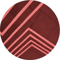 Unutarnji tepisi od grejpa s kvadratnim uzorkom crvene boje, kvadrat od 3 inča