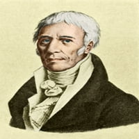 Jean-Baptiste Lamarck, francuski prirodoslovac tiskanje plakata iz mn