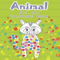 Bojanka za životinjsku dot umjetničku knjigu: zabava s bojama i slatkim životinjama