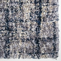 Orian tepisi luksuzni apstraktni sivi tepih za dnevnu sobu, 5'3 7'6
