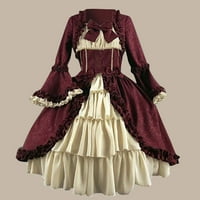 Haljina Francuske sluškinje za žene, Lolita haljina za žene, srednjovjekovne renesansne haljine, retro haljine,