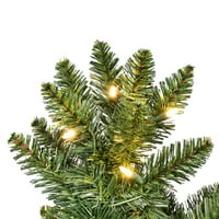 Umjetno božićno drvce od 9 ' 62 inča, Topla bijela LED svjetla s tvrdim premazom