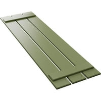 Rolete od PVC-a od 1 8 do 32 S tri razmaknute ploče, mahovina zelena