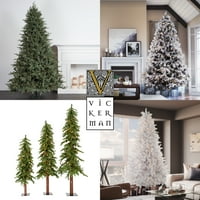 Umjetno božićno drvce od 7,5 ' 68 s raznobojnim vijencima od aljaskog durala od 2)