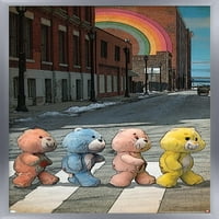 Care Bears - zidni poster na Abbie Roadu, 22,375 34 uokviren