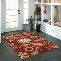 Osnovni tradicionalni tepih s više cvjetnih uzoraka za unutarnje prostore, 3'4 '5'