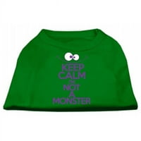 Majica za pse s sitotiskom od 51 inča-Zelena, vrlo mala