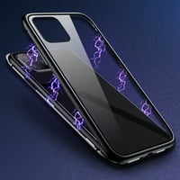 Torbica PARK Case za Apple iPhone Pro mini Pro Ma 5.4 6.1 6.7- Klasična magnetska metalni okvir 9H s kaljeno staklo
