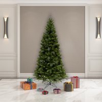 Božićno drvce od borova Vickerman Green bez svjetla, 7,5 Stopa