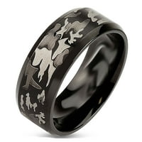 Njegov i njezin vjenčani prsten set odgovarajući vjenčanim bendovima za njega i njezinu veličinu 6