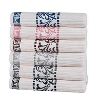 4-dijelni set pamučnih ručnika za kupanje od Bjelokosti sive boje