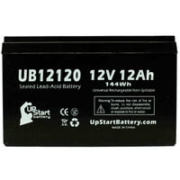 Kompatibilni IZIP al -baterija - Zamjenska UB Univerzalna zapečaćena olovna kiselina baterija - uključuje dva
