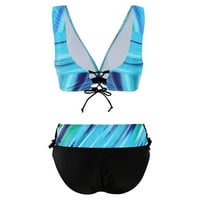Plus size Ženski kupaći kostim, tiskani Tankini, kupaći kostim, odjeća za plažu, mekani kupaći kostimi, pokloni